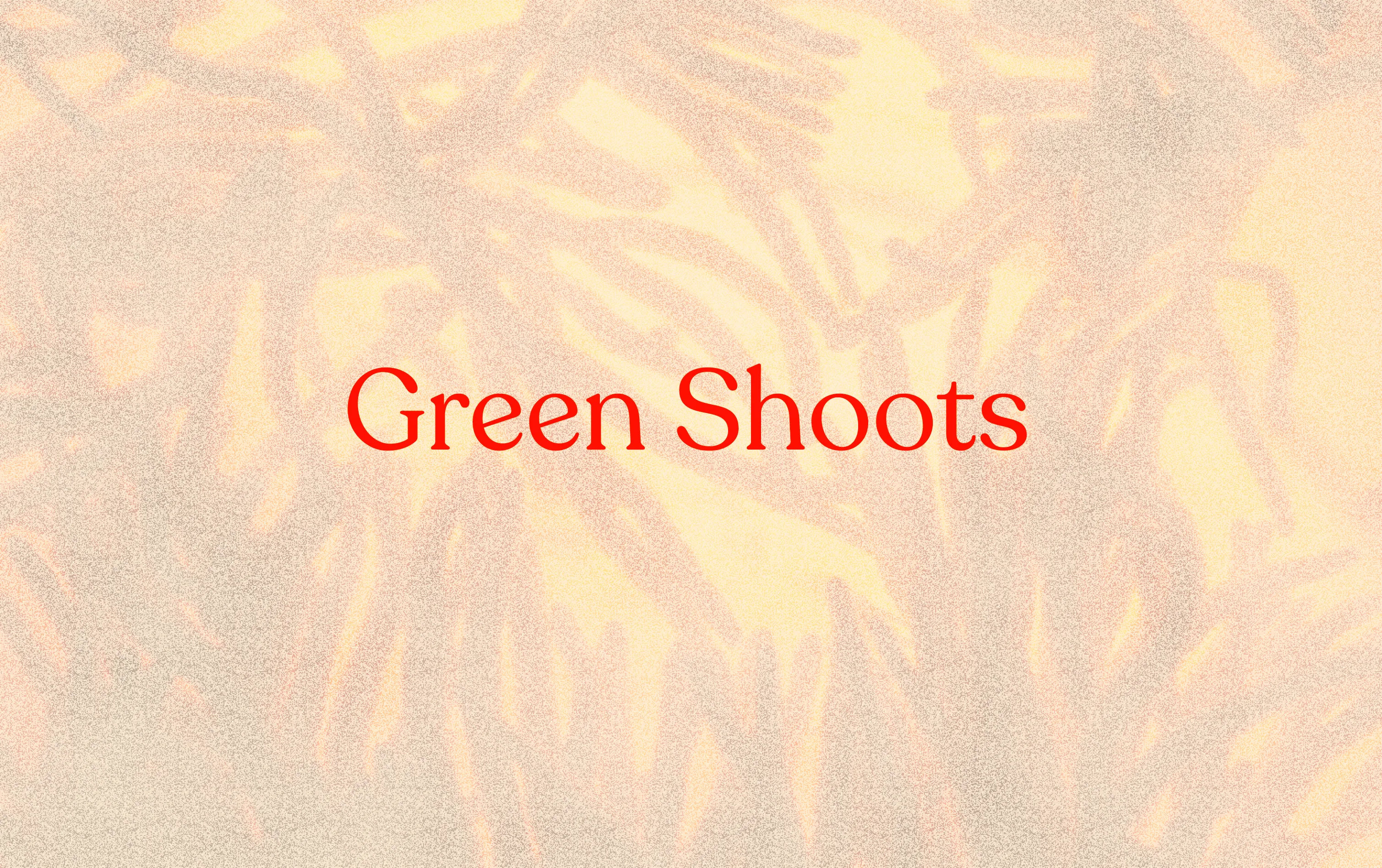 Aperçu du site Green Shoots